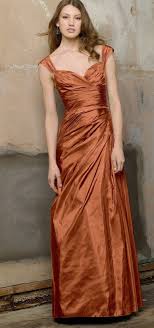 Copper Bridesmaid Dress I Might Like The Color Idea Char Would Probably Look Awesome Copper Bridesmaid Dresses Classic Bridesmaids Dresses Copper Dress