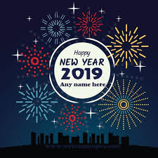 Happy New Year Wishes With Name And Photo Happy New Year Wishes Happy New Year Greetings New Year Wishes