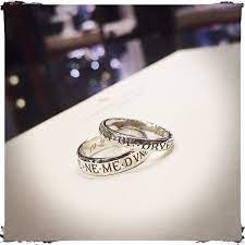 Custom Posie Rings Hand Engraved In Latin With Traditional Medieval Quote Of Love And Devot Engraved Wedding Rings Engraved Rings Wedding Ring Engraving Quotes