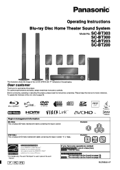 Play back videos in up to 4k video resolution in nearly all file formats without … Panasonic Sa Bt200 How Unlock Dvd Player When You Press The Open An Close Button Panasonic Sabt200 Support