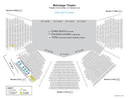 Ucsc Mainstage Seating Map