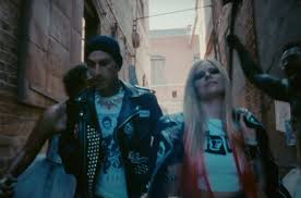 Avril Lavigne Travis Barker Team Up In Bite Me Video Billboard