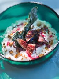 Riz Complet De Camargue Au Lait Et Figues Roties Recette Alimentation Figues Riz