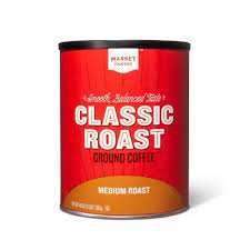 Maybe you would like to learn more about one of these? Classic Roast Medium Roast Ground Coffee 48oz Market Pantry Target