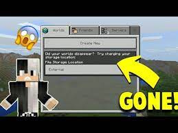 Click the start button and search %appdata%. All My Minecraft Worlds Were Deleted Minecraft Pe Youtube