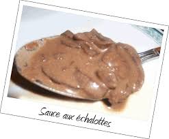 Sauce Aux Echalottes 2pp Les Papilles En Folie Alimentation Sauce Recette De Plat