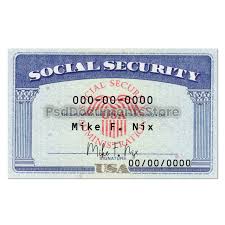 Fake ssn name, ss number, issue date and custom signature. Social Security Card Template Psd Documents Store