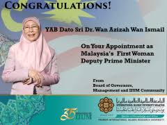 Datuk seri dr wan azizah wan ismail. Congratulations To Yab Dato Seri Wan Azizah Wan Ismail