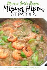 Misua Hipon At Patola Mama S Guide Recipes Recipes Misua Recipe Filipino Recipes