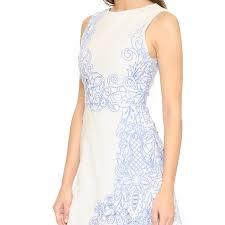 Alice Olivia Dresses Alice Olivia Malin Embroidered Dress Poshmark