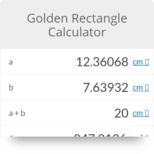 Golden Ratio Calculator Math Calculator Calculator Rectangle