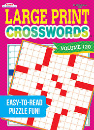 Through the advent of the printing press, books became a more integral par. Large Print Crosswords Puzzle Book Volume 120 Kappa Books Publishers 9781559931908 Amazon Com Books