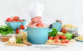 Baby Chef Photo Set Archives Los Angeles Based Photo Studio The Pod Photography Specializing In Maternity Newborn Baby First Birthday Cake Smash And Family Pictures