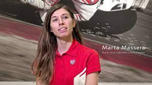 I hope it was right. Ducati People Interview With Marta Massera