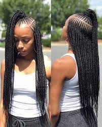 45 Best Ways To Rock Feed In Braids This Season Page 4 Of 4 Stayglam Micro Braids Hairstyles Braids Hairstyles Pictures Feed In Braids Hairstyles