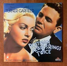 THE POSTMAN ALWAYS RINGS TWICE Laserdisc Lana Turner, John Garfield