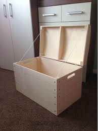 Large Wooden Storage Box With Cuved Lid And Handles Organiser Etsy Wooden Storage Boxes Wooden Storage Unfinished Wood Boxes