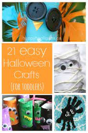 Halloween activities for toddlers and preschoolers. 21 Easy Halloween Crafts For Preschoolers Happy Hooligans