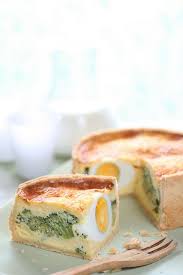 Broccoli Boiled Egg Quiche Pate Brisee Eggs Broccoli Milk Fresh Cream Parmesan Plating Inspiration Image Only Par Food Yummy Food Quiche Recipes