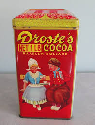 Vintage Droste S Cocoa Holland 1 Lb Tin From Holland Cocoa