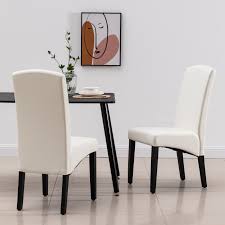 Check spelling or type a new query. Outwin Set Of 2 Dining Chairs With High Back Soft Padded Faux Leather Kitchen Chairs With Metal Legs For Living Room Dining Room Home Office Black Dining Room Furniture Home Kitchen Rematiptop Com Br