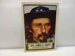 1952 Look 'n See General George A. Custer Indian Fighter Card #37