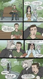 Park encounter by Patecko -- Fur Affinity [dot] net