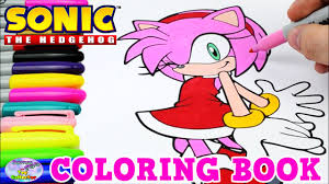Thus, it is suggested for you to try sonic the hedgehog coloring pages. Sonic The Hedgehog Coloring Book Amy Rose Episode Speed Coloring Surprise Egg And Toy Collector Setc Youtube