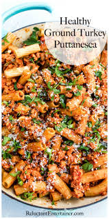 Tomato rice with ground turkey and vegetables, meat loaf with ground turkey, dry fried string beans… Healthy Ground Turkey Puttanesca Puttanesca Groundturkeypasta Easypasta Ground Turkey Recipes Healthy Healthy Ground Turkey Healthy Turkey Recipes