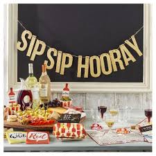 Kinda feels like we can stop right there: Wine Party Supplies Target