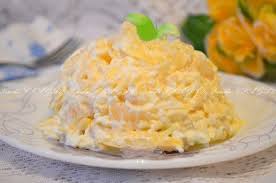салат с курицей и ананасами и грибами и кукурузой Salat S Ananasami Syrom I Chesnokom Recept Kulinariya Recepty S Kuricej Eda