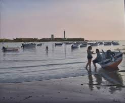 EN LA ORILLA DE LA CALETA, Manolo Castro Thomas