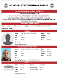 Will soon receive amber alerts to help find missing children who may be located near them. Man Accused Of Killing Mother And Children Found Dead In St Louis