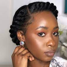 Halo Crown Two Strand Twist Protective Hairstyles For Natural Hair Natural Hair Inspiration Natural Hair Styles