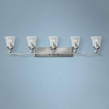 Bolla 45 3 4 Wide Brushed Nickel 5 Light Bath Light 8t670 Lamps Plus