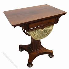 William Iv Rosewood Work Table Antique Work Table Work Table Table