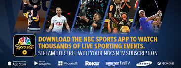 Watch msnbc live stream online for free. Nbc Sports Mobile Apps Nbc Sports