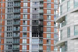 The building has a similar type of cladding as survivors' and relatives' group grenfell united said in a statement: O1s81yuftll7xm