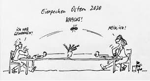 Wir sagen danke an alle partner, veranstalter, freunde, familien und an das ganze team für ein starkes und erfolgreiches 2019 2⃣0⃣2⃣0⃣ wir kommen. Uzivatel Peter Sittler Na Twitteru Eierpecken In Corona Zeiten Frohe Ostern Und Gesund Bleiben Ostern Wirschaffendas Bleibdaheim Via Derstandardat Gezeichnet Von Michael Freund Https T Co Tvhojudzkx