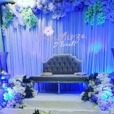 Pakej pelamin mini pelamin buaian berendoi gubahan hantaran ss buaian berendoi biru putih majlis berendoi aqiqah dan potong jambul pn azimah yong peng johor. Pelamin Berendoi Tunang Murah Taman Bukit Desa Kepong 2021