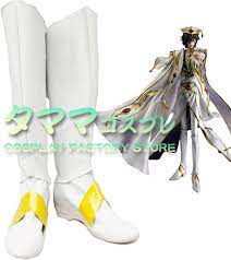 Amazon.co.jp: Lelouch Lamperge Code Geass Lelouch of the Rebellion Zero  L.L. Lulu Emperor CODE GEASS Lelouch V Britannia Lelouch Lamperouge Zero  Cosplay Shoes Boots Cosplay Shoes Cosplay Order SizeStyle  Available[Tamama] (26cm) :