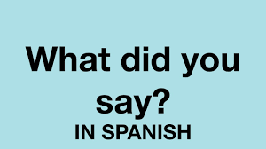 Also, get information on renting a car and what other documents you may need while driving in the u.s. How To Say What Did You Say In Spanish Youtube