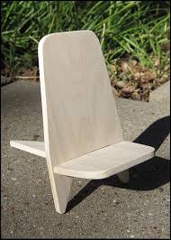 Another Interlocking Chair Easy Wood Projects Woodworking Projects Chair