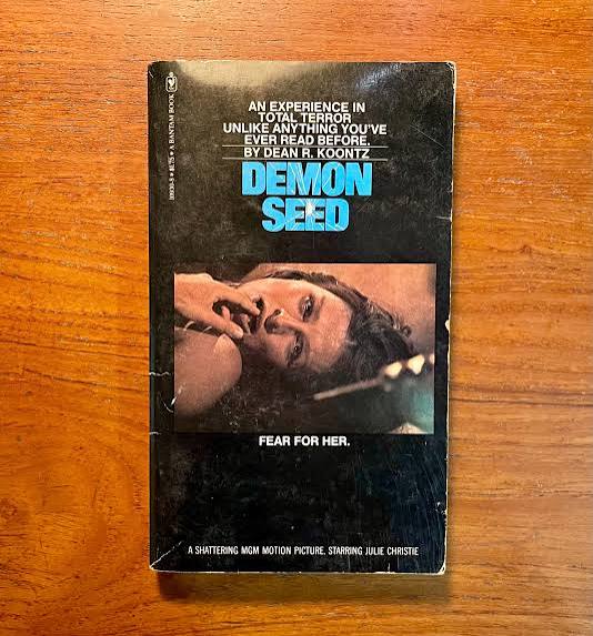 Demon Seed by Dean Koontz 1977 Movie Tie-in Edition Paperback Book Sci Fi  Horror - Etsy