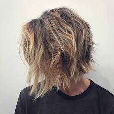 Sharply angled hair with layers. 20 Best Angled Bob Hairstyles