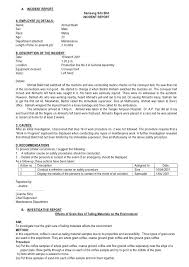A sample police report template example online will offer you a readymade structure of an actual police report template. 6 Incident Report Letter Examples Pdf Examples