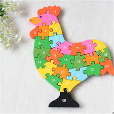 Solve jigsaw puzzles to keep your mind sharp! Cock 26 Piece English Letters Digital Cognitive Wooden Jigsaw Puzzle Game Children Logical Thinking Sudoku Puzzles Buy Online In Antigua And Barbuda At Antigua Desertcart Com Productid 43353587