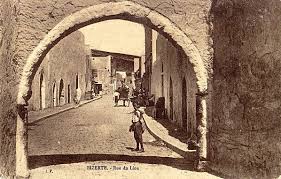 Circa 1895 Bizerte Rue Des Lions Lions Art Rue