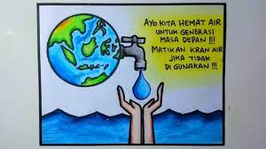 Poster hemat listrik di sekolah dan rumah terbaru penulis cilik. Gambar Poster Hemat Air Poster Hemat Energi Youtube