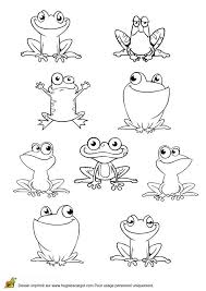 A Lightpad Overtrekken Frosch Zeichnen Frosch Malen Frosch Zeichnung